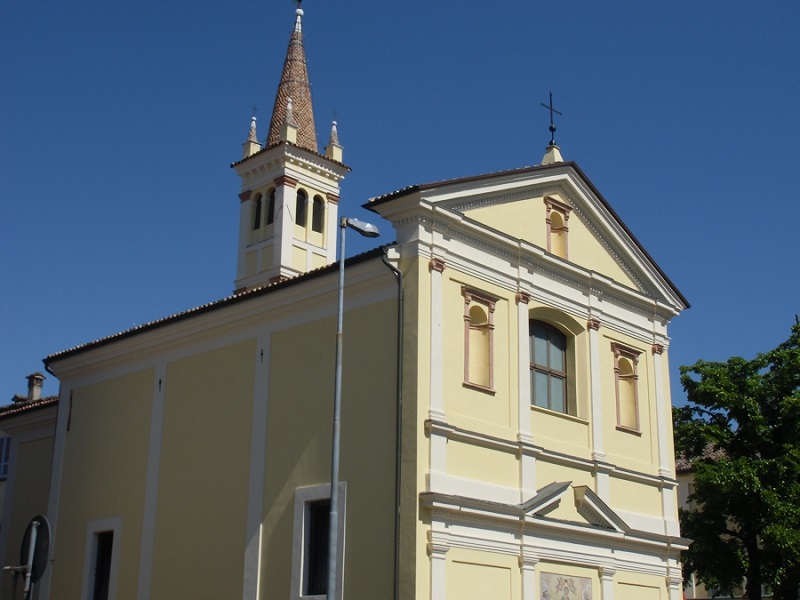 Chiesa Santa Maria delle Grazie Tinteggiatura ai silicati Keim