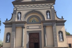 Chiesa Pianengo Tinteggiatura ai silicati Keim